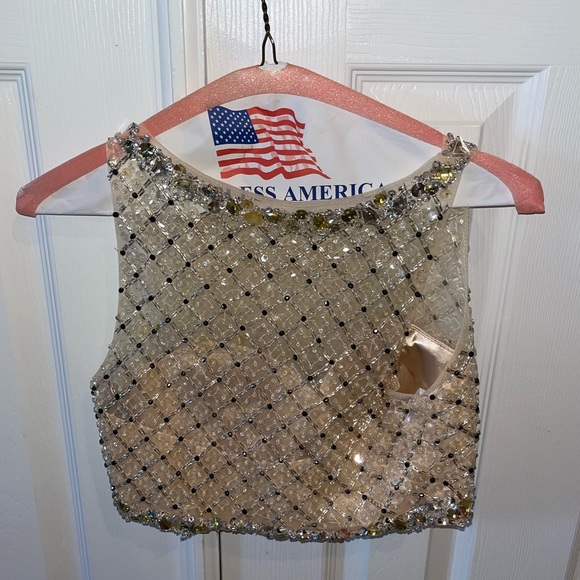 2 Piece Prom Dress - Picture 3 of 5